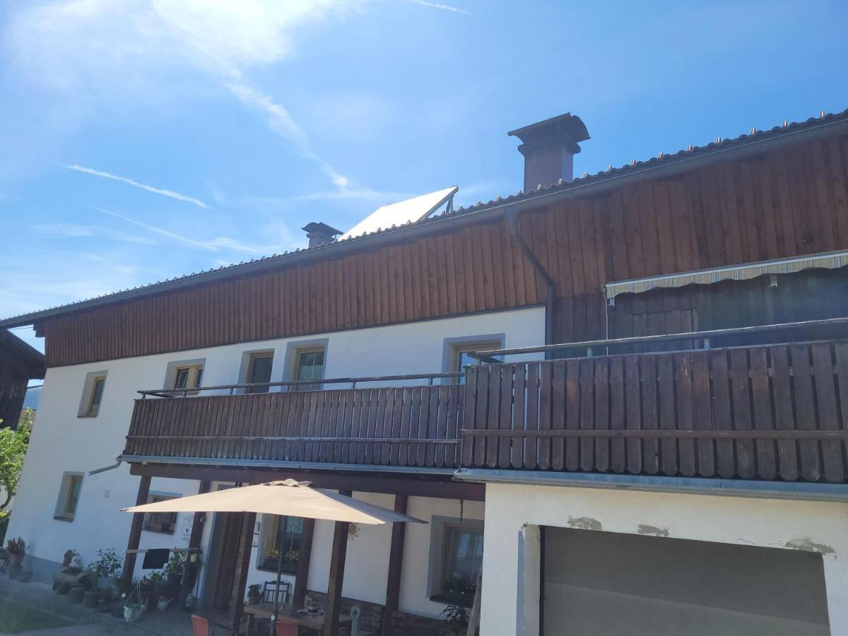 Ferienwohnung Schatz Breitenwang Exterior foto